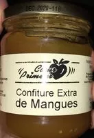 Mängden socker i Confiture Extra de Mangues