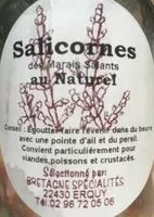 Mängden socker i Salicornes des marais salants au naturel