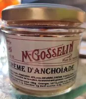 Mängden socker i Crème d'anchoïade