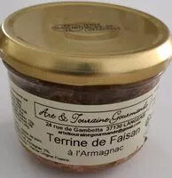 Mängden socker i Terrine de Faisan à l'Armagnac