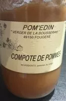 Mängden socker i Compote de pomme