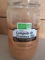 Mängden socker i Compote de pommes bio
