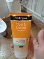Mängden socker i Clear & defend face scrub