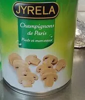 Mängden socker i Champignons de paris - pieds et morceaux