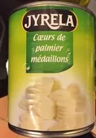 Mängden socker i Coeur de palmier médaillons