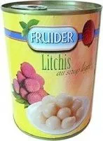 Mängden socker i Litchis Dénoyautés Au Sirop Léger