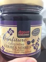 Mängden socker i Confiture cerises noires