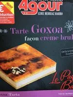 Mängden socker i Tarte Goxoa façon crème brulée