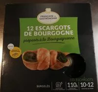 Mängden socker i 12 escargots de Bourgogne préparés à la Bourguignonne