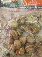 Mängden socker i Escargots préparés à la bourguignonne