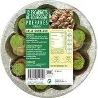 Mängden socker i 12 escargots de Bourgogne recette a la bourguignonne