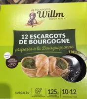 Mängden socker i Escargots de Bourgogne