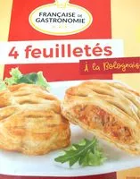 Mängden socker i Feulletés bolognaise