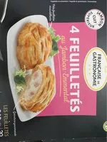 Mängden socker i Feuilletes jambon emmental