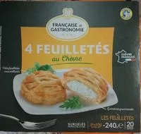 Mängden socker i 4 feuilletés au chevre