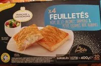 Mängden socker i Feuilletés noix de St-Jacques, saumon