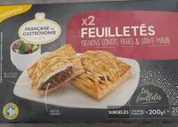 Mängden socker i Feuilletés oignons, figues et st maure