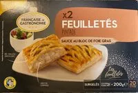 Mängden socker i Feuilletés Pintade