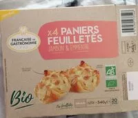 Mängden socker i paniers feuilletés jambon&emmental