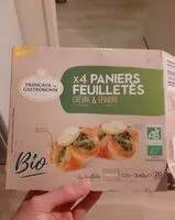 Mängden socker i 4 paniers feuilleté chèvre et épinard