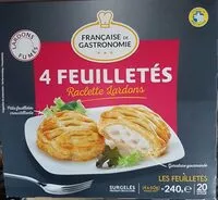 Mängden socker i Feuillettés raclette jambon