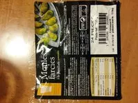 Mängden socker i Moules farcies à la persillade