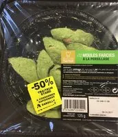 Mängden socker i X12 moules farcies à la persillade