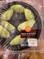 Mängden socker i Moules du pacifique