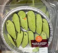 Mängden socker i Moules du pacifique