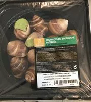 Mängden socker i 12 Escargots de Bourgogne à la Bourguignonne, calibre très gros