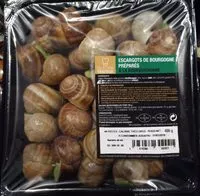 Mängden socker i Escargots de Bourgogne préparés à la bourguignonne