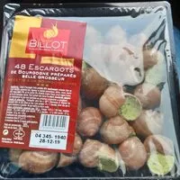 Mängden socker i Escargots de Bourgogne préparés belle grosseur