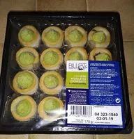 Mängden socker i X16 MINI FEUILLETÉS ESCARGOTS