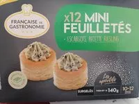 Mängden socker i 12 mini feuilleter à l escargo