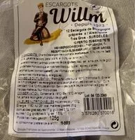 Mängden socker i Escargots de Bourgogne