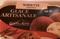 Mängden socker i Glace artisanale noisette