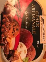 Mängden socker i Glace artisanale chocolat blanc