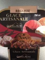 Mängden socker i Glace Artisanale Réglisse