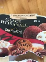 Mängden socker i Glace artisanale