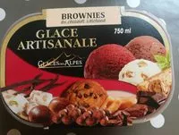 Mängden socker i Glace des Alpes brownies