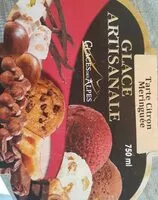 Mängden socker i Tarte citron meringuée glace artisanale