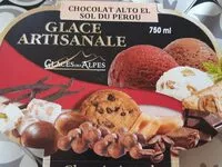 Mängden socker i Glace artisanale