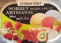 Mängden socker i Citron Vert Sorbet Artisanal