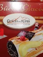 Mängden socker i Buche glacee mandarine/  grand marnier