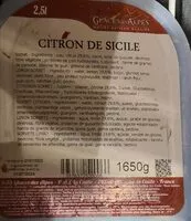 Mängden socker i Sorbet citron de Sicile