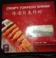 Mängden socker i Crispy torpedo shrimp
