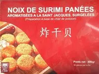 Mängden socker i Noix de surimi panées