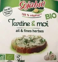 Mängden socker i Tartiné et moi ail et fines herbes