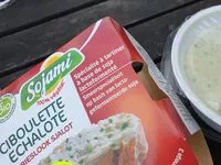Mängden socker i Sojami ciboulette échalotes