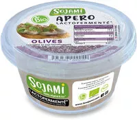 Mängden socker i Sojami Apéro Olives - 125g